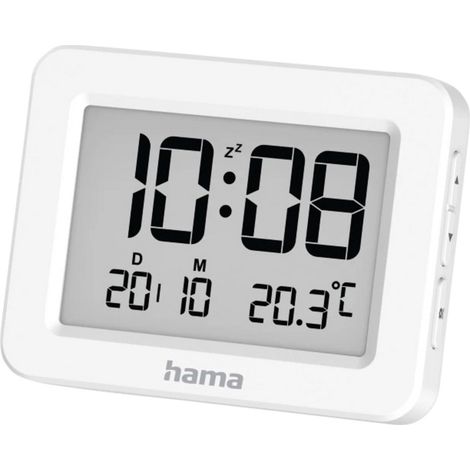 Hama 00222205  Wecker Weiß (1/2)