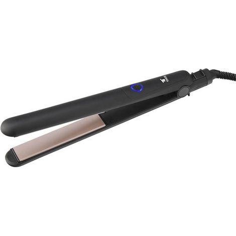 Haarglätter mit Thulos-Keramikbeschichtung, maximale Temperatur 200 °C.