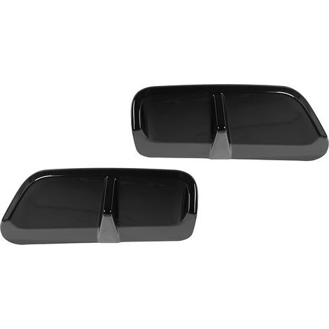 Becquet de Pare-chocs Arrière Noir Brillant Sportif pour X1 IX1 U11, Améliore L'esthétique, la Protection et L'installation Facile, fabriqué en Matériau Haute Résistance avec (1/5)