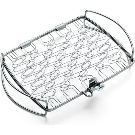 Weber Fisch- und Gemüsehalter groß, Edelstahl