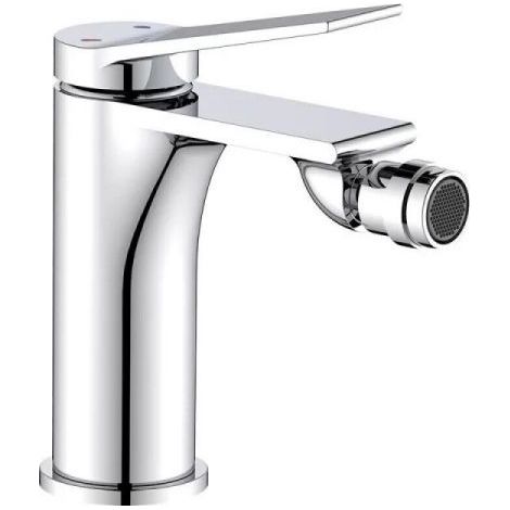Miscelatore rubinetto per bidet bagno in ottone cromato + piletta SKY 87109