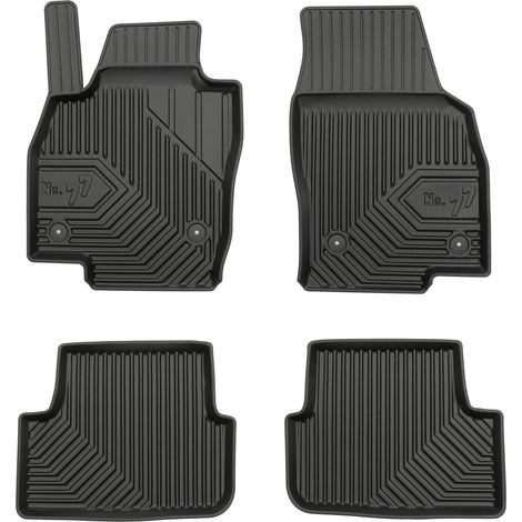 Tapis de Sol de Voiture pour Seat Arona 2017-2025 TPE Antidérapant Noir 4Pcs (1/5)