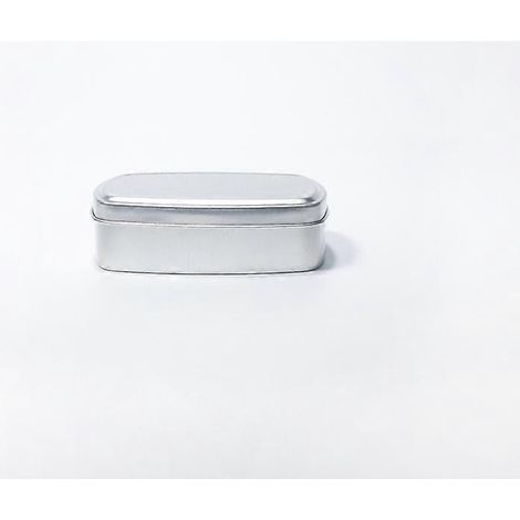 Boîte à savon en métal aluminium (1 pièce), porte-savon de voyage avec couvercle, format voyage idéal pour le camping, la salle de sport et les déplacements. (1/4)