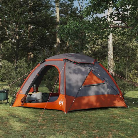 vidaXL Tente en dôme avec housse imperméable amovible 4 personne (1/5)