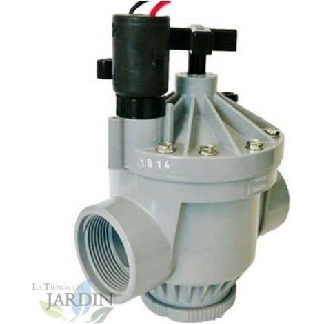 Électrovanne d'arrosage 1 1/2'' 9V Irritrol R216, pour les programmateurs à piles avec régulateur de flux