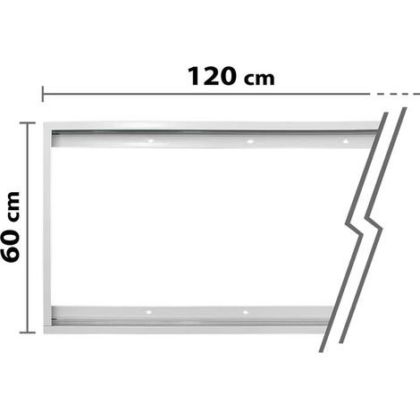 Struttura Telaio Supporto Montaggio Pannello Led 120X60cm (1/3)
