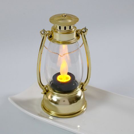 Décorations de Noël, lanternes en forme de poney, guirlandes lumineuses pour fêtes, bougies électroniques LED, lampes à pétro(Y029) (1/5)