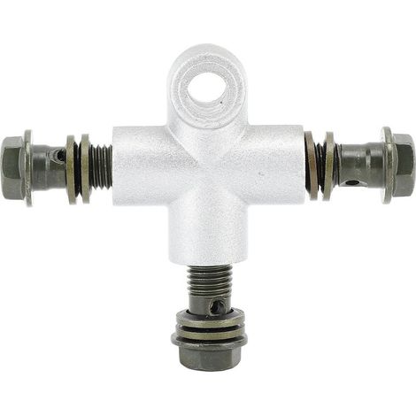 Connecteur en T de frein hydraulique avant ATV, ligne de coupleur, adaptateur Banjo à 3 voies, Tee pour UTV MINI BIKE GO Kart (1/5)