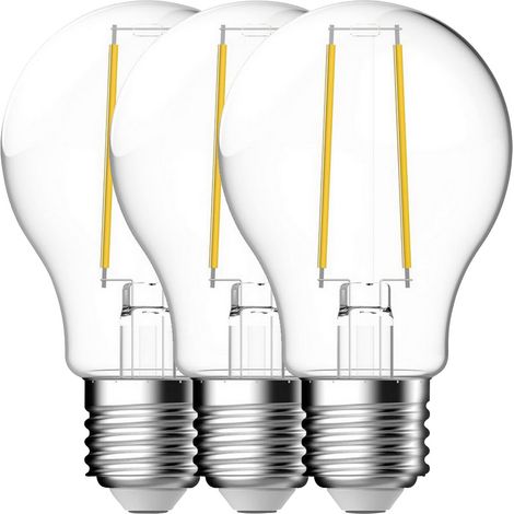 Nordlux 5181010323 Ampoule à incandescence CEE E (A - G) E27 4 W blanc froid (Ø) 60 mm 3 pc(s)