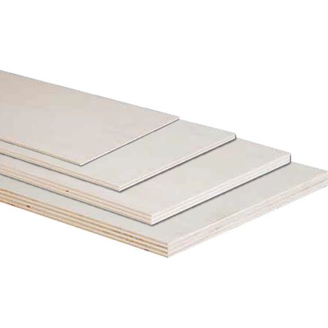TAVOLA COMPENSATO DI PIOPPO GREZZO  mm.5x600x830    PIRCHER