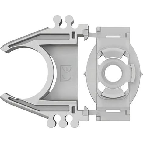 Bosch Clip de conduit GNB couleur argenté durable