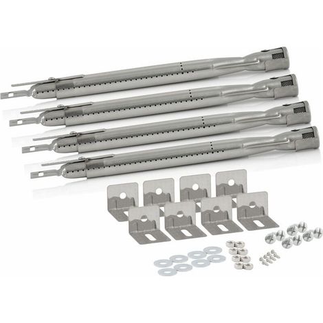 Bruleur universal in stainless steel adjustable 35 - 42 cm (4PCS) (1/5)