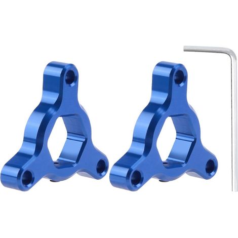Paar 14-mm-Vorspannungs-Einstellknöpfe für Federgabeln, kompatibel mit YAMAHA MT09 Tracer 900 YZFR1 YZFR6 YZF R1 R6 FZ1 FAZER, blau (1/5)