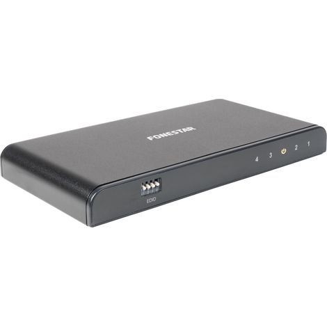 Distributore Hdmi 4out 4k Edid Fonestar Fo-22s4e Hdmi 4out 4k