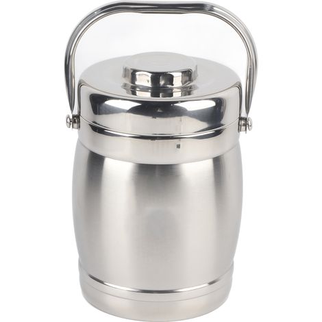 Boîte Repas Isotherme Acier Inox Double Paroi Vide pour Étudiants et Adultes 2L (1/5)