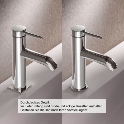 Keuco IXMO Soft 60 Waschtischarmatur 59504012100 Ausladung 94mm, ohne Ablaufgarnitur, verchromt (1/5)