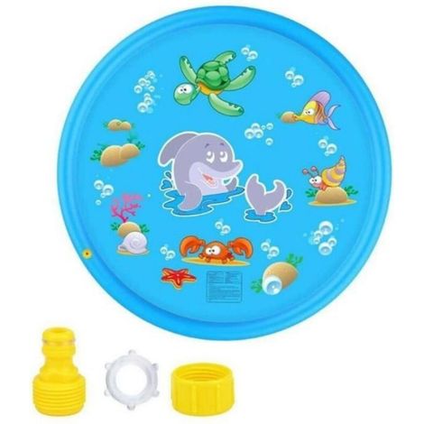 100Cm Été Tapis De Pulvérisation D'Eau Pour Enfants En Plein Air Tapis De Jeu D'Eau Activité Bambins Bébé Piscine Jouet (1/4)