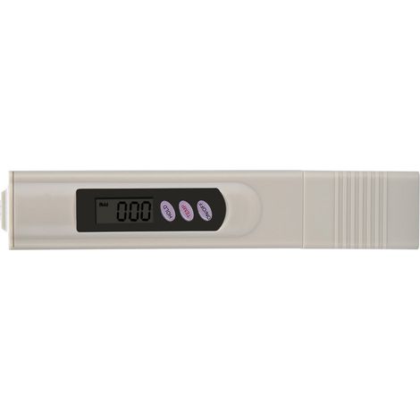 Stylo testeur numérique TDS (Total Dissolved Solids Meter) pour l'eau : mesure de la qualité et de la pureté, avec fonction température/PPM. (1/5)