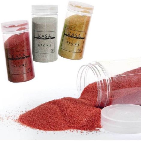 Trade Shop - Arena De Reno De Colores Plantas Decorativas En Maceta 370 G 0,2-0,6 Mm 3 Colores 823299 - (1/3)