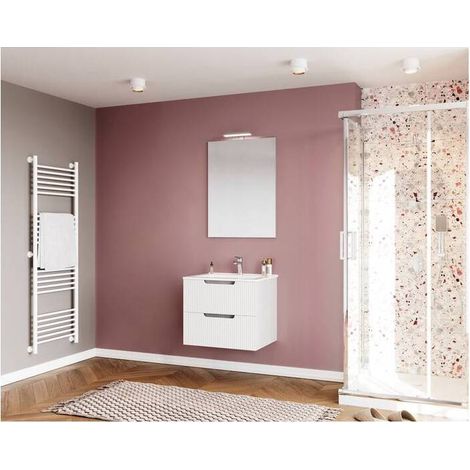 MOBILE BAGNO IBIZA  60 SOSPESO 2 CASS BIANCO