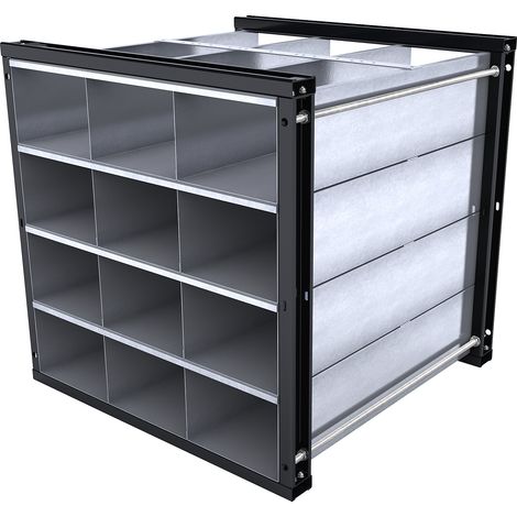 eurokraft pro, Rayonnage nid d'abeille, h x l x p 1000 x 1000 x