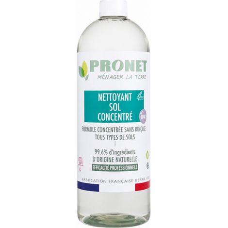 Nettoyant Sol Concentre Parfum Lavande Ecocert 1l - Pronet Nature (1/2)