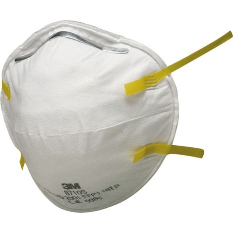 3M 8710E mascarilla blanca protección vías respiratorias