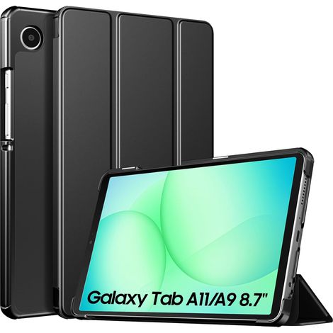Coque pour Samsung Galaxy Tab A11/A9 8,7 Pouces, Noir (1/5)