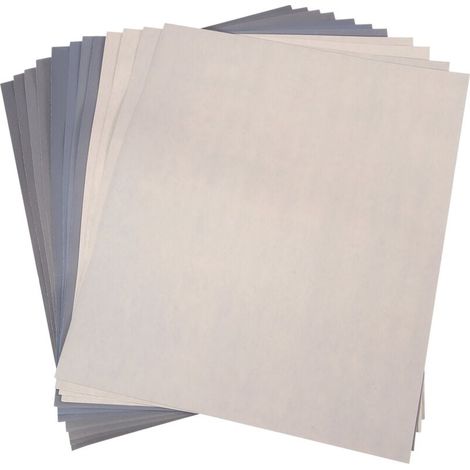 Papier Abrasif Grain 1500 2000 2500 3000 5000 7000 Pour Polissage Ponçage Humide Sec Haute Précision Paquet 12