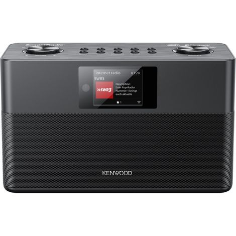 Kenwood CR-ST100S-B schwarz Smart-Radio mit DAB+ Bluetooth USB
