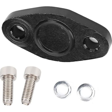 Accessoire d'échappement Zoternen en aluminium billette pour moteur 18T SAi, plaque de blocage de suppression pour Mk4 TT B5 B6 (1/5)