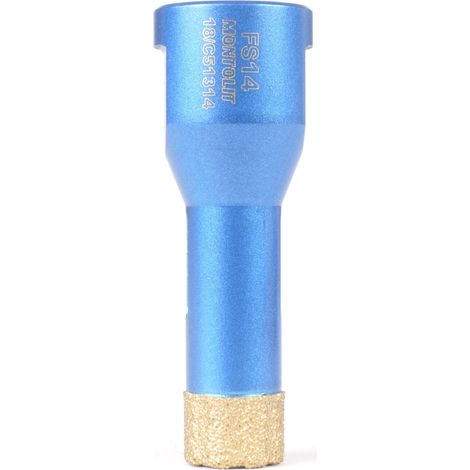 FRESA DIAMANTATA A SECCO E UMIDO Žÿ 14 MM MONTOLIT MONDRILLO FS14