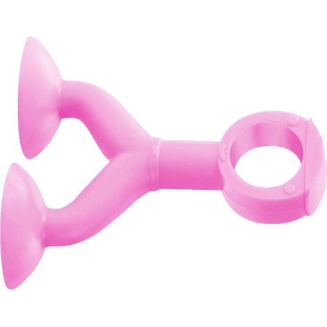 Butée de porte en silicone - Protection murale - Anti-collision - Coussin adhésif absorbant les chocs - Réduction du bruit - Avec poignée solide - Pour chambre à coucher, cuisine, salle de bain (1/5)
