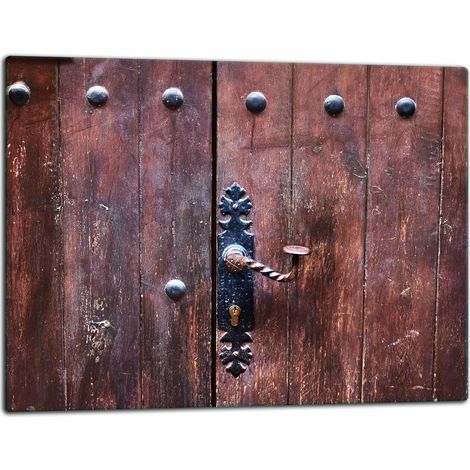 Tablero de corte de placa de vidrio 52x40 madera (1/5)