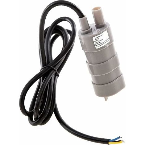 Pompe immergĂ©e 12V 600L/H â DĂ©bit max 600 L/H â Levage jusqu'Ă 5 m â Pour arrosage, drainage, aquarium â Compacte 98mm hauteur (1/5)