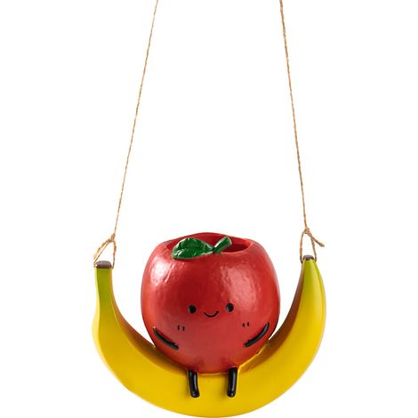 Fruits suspendus, pot de viande mille, ornement d'automne, mobilier créatif pour balcon et jardin en résine. Artisanat en résine. (1/5)