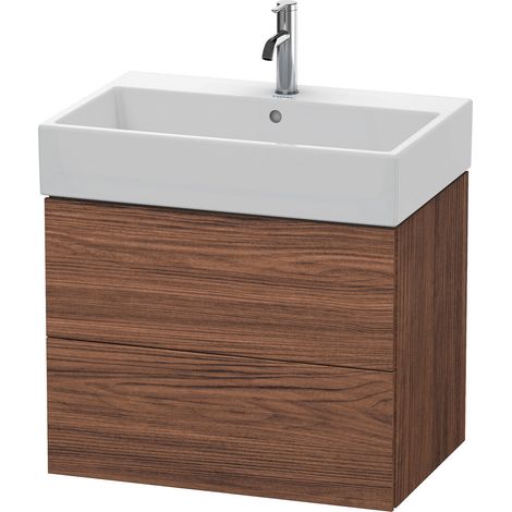 Duravit L-Cube mueble bajo lavabo suspendido, 2 cajones,
