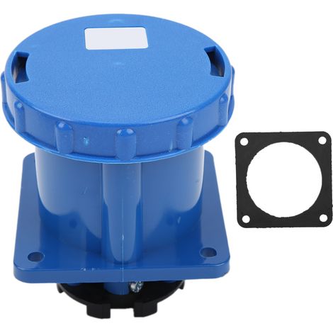 Fiche industrielle 220-250V 63A 2P+T 3 broches droite IP67 étanche pour agriculture (1/5)