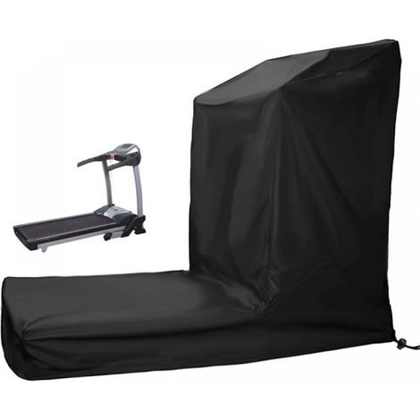 Housse de tapis de course pliable avec fermeture éclair, housse étanche à la poussière et à l'eau pour équipement de course (1/5)