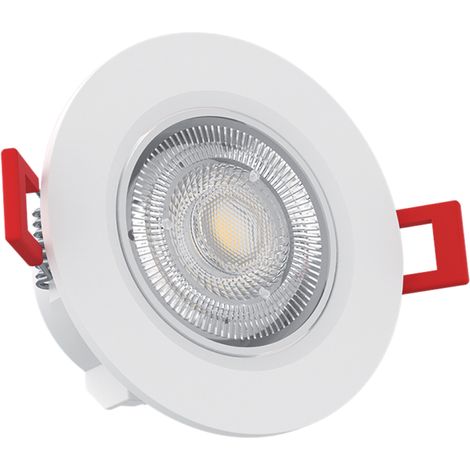 Xanlite – Spot LED intégré orientable 345 lumens blanc chaud – Angle d’éclairage 36° – Installation rapide – SEL345 (1/8)