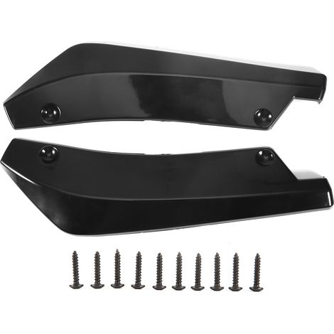 de diffuseurs de spoiler de pare chocs arrière protection (1/4)