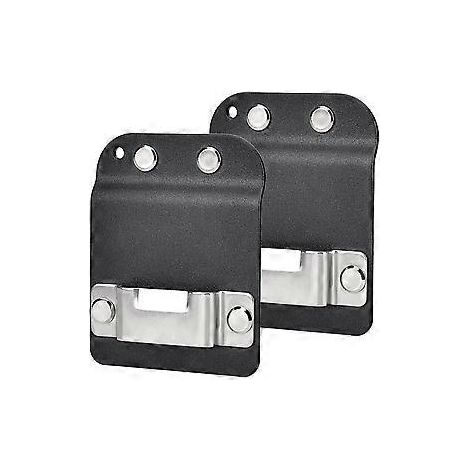 2er-Pack Bandhalter, Bandmaßhalterung für Gürtel, flacher Bandmaß-Gürtelclip, für Werkzeuggürtel bis 5 cm Breite, Bandmaßzubehör