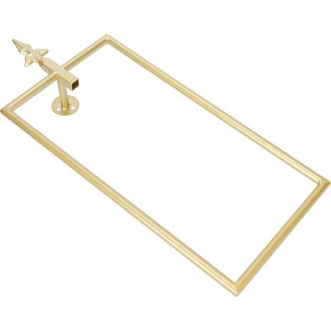 Étagère murale de style nordique servant à la présentation et au rangement, porte-serviettes, décoration murale (1/5)