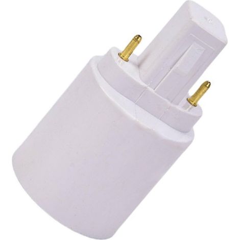Lot de 5 adaptateurs de lampe ignifuges G23 vers E26/E27 - Noyaux en cuivre - Pour usage commercial et résidentiel (1/5)