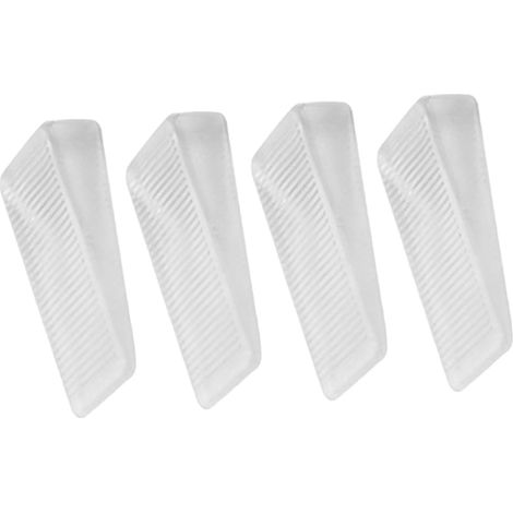Pieds de Nivellement pour Meubles en Caoutchouc 4pcs, Cales Réglables pour Stabiliser et Protéger Meubles, Adaptés Maison et Hôtel (1/5)