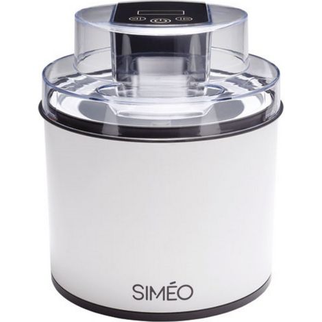 Gelatiera 2l Rotazione Doppia Bianca - Simeo