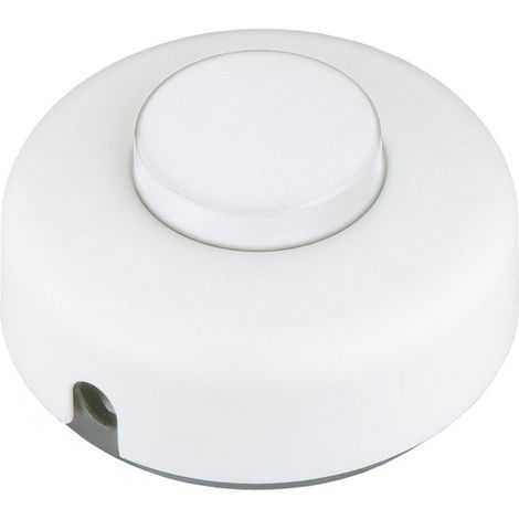 interBär 5062-508.01 Tretschalter Weiß 1 x Aus/Ein 2 A 1 St.