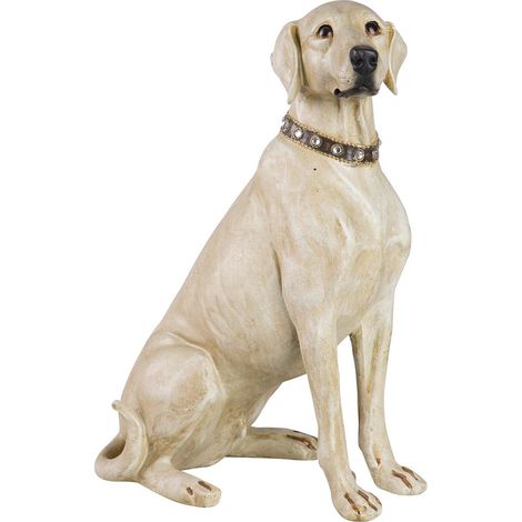 Figurine Labrador en résine beige 20 x 29 x 40 cm (1/2)