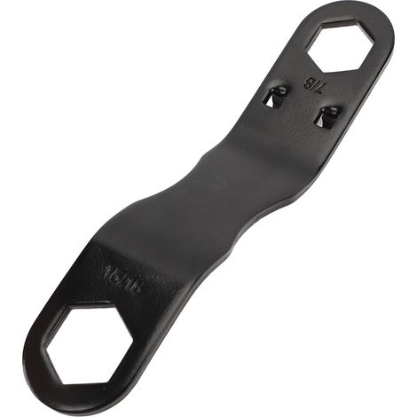 Bouchon de vidange et clé pour chauffe-eau RV, Kit de 6 pièces, bouchons de camping en alliage d'aluminium pour 15/16 pouces 7/8 pouces (1/5)