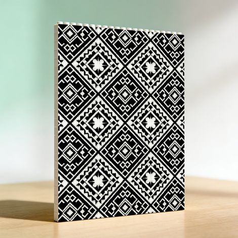 Cadre cadeau romantique en blocs de construction, cadeau de la Saint-Valentin (1/5)